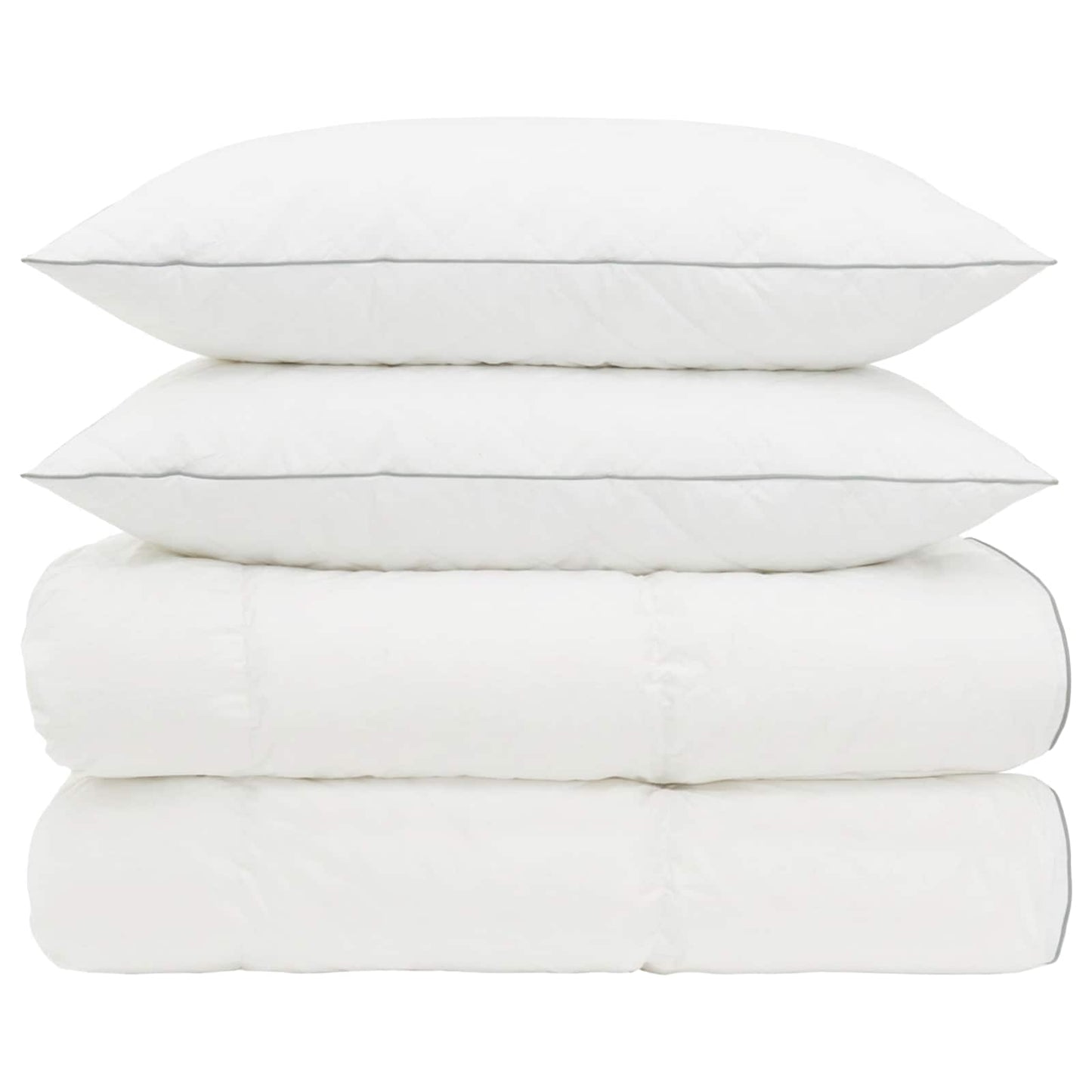 90% žąsies pūkų antklodės komplektas FULDA 3 pcs 140 x 220 cm