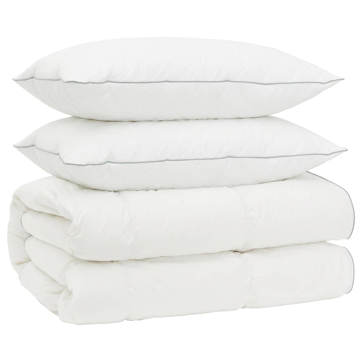 90% žąsies pūkų antklodės komplektas FULDA 3 pcs 220 x 240 cm