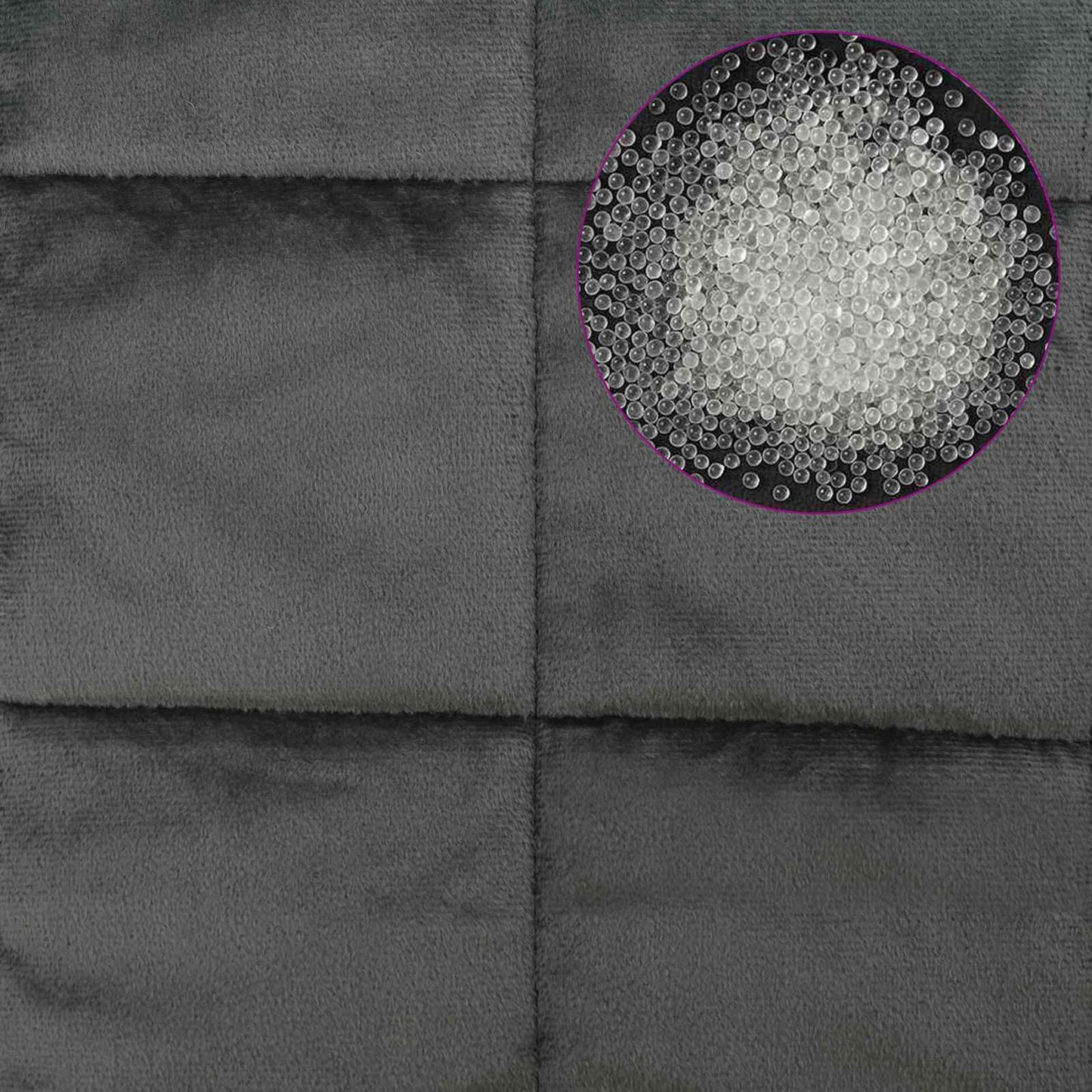 Svorio antklodė Antracito 135 x 200 cm 6 kg 100% Medvilnė 205T