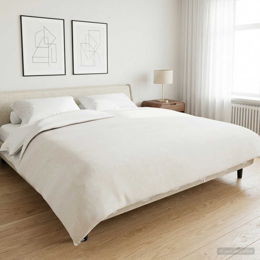 Svorio antklodė Balta 200 x 230 cm 9 kg 100% Medvilnė 205T