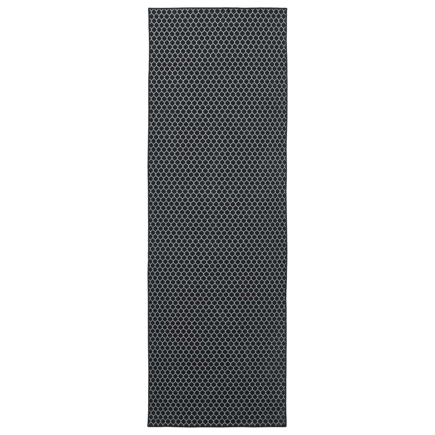 Kilimėlis ORIZ 1150 gsm Juodas tinklinis raštas