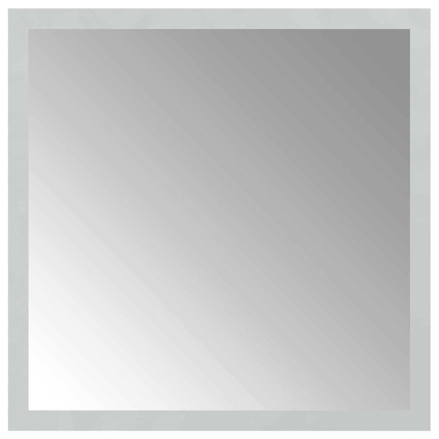 LED vonios veidrodis Skaidrus 30 x 30 cm grūdintas stiklas