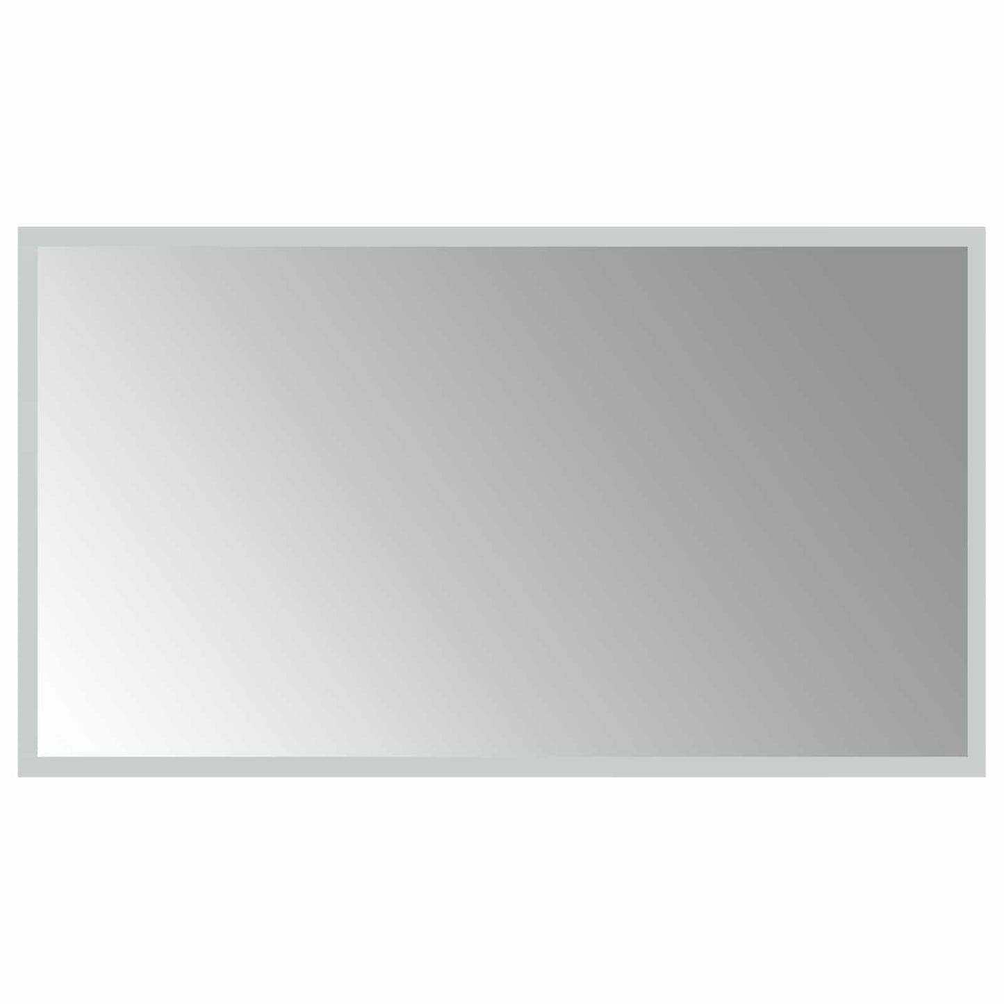 LED vonios veidrodis Skaidrus 70 x 40 cm grūdintas stiklas