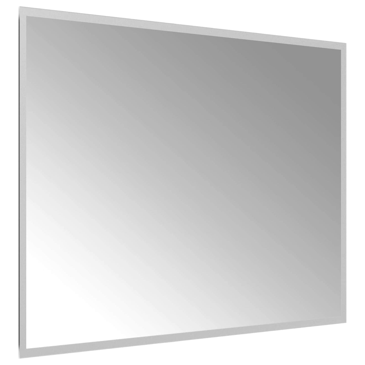 LED vonios veidrodis Skaidrus 80 x 60 cm grūdintas stiklas