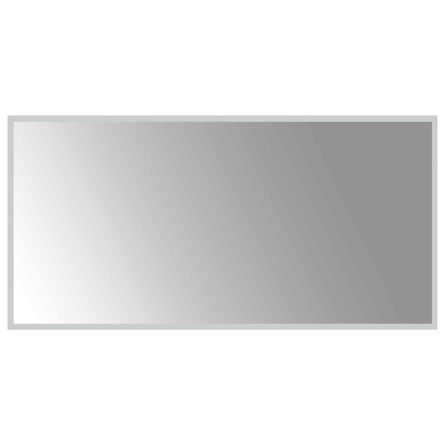 LED vonios veidrodis Skaidrus 100 x 50 cm grūdintas stiklas