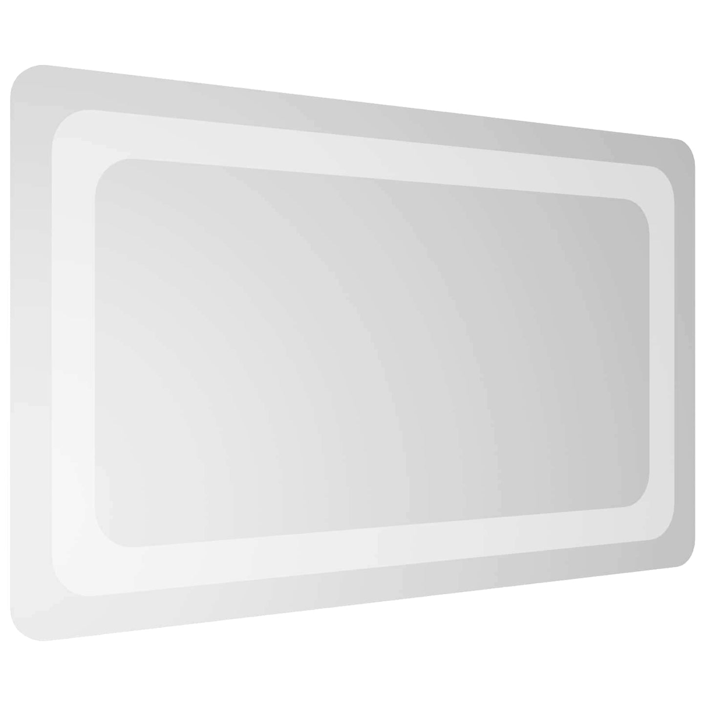 LED vonios veidrodis Skaidrus 50 x 30 cm grūdintas stiklas
