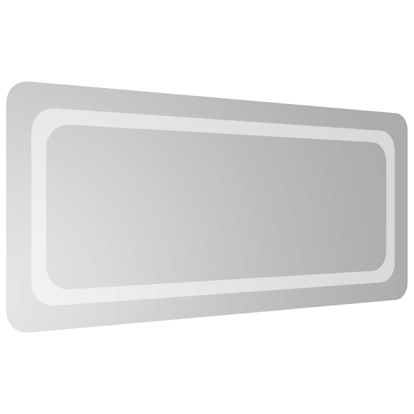 LED vonios veidrodis Skaidrus 90 x 40 cm grūdintas stiklas