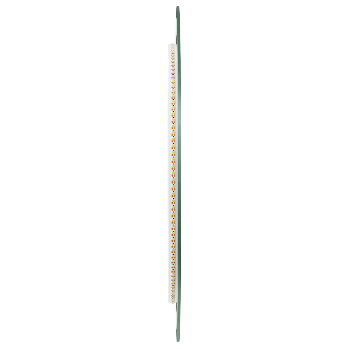 LED vonios veidrodis Skaidrus Ø 50 cm grūdintas stiklas
