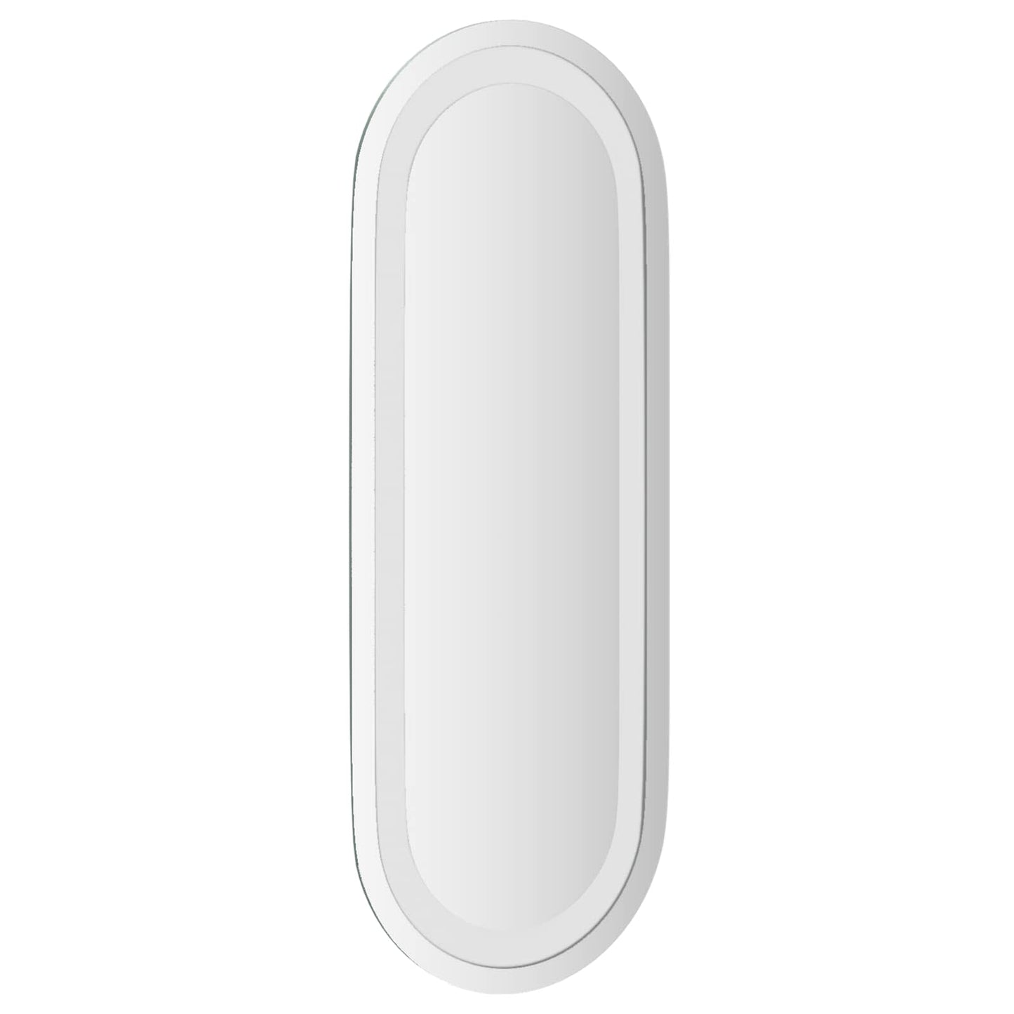 LED vonios veidrodis Skaidrus 40 x 15 cm grūdintas stiklas