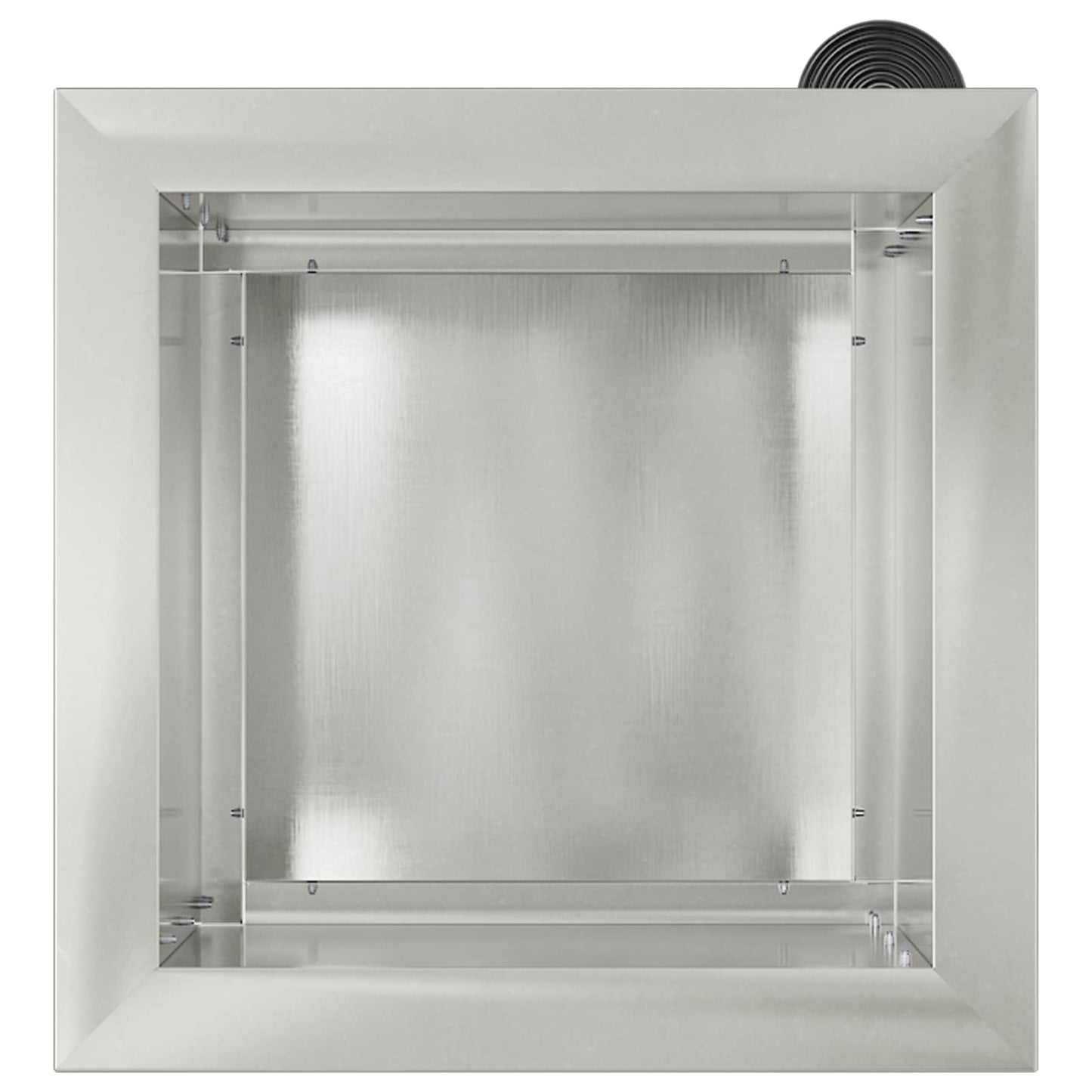 Sodo vazonas su LED Sidabrinė 30 x 30 x 30 cm