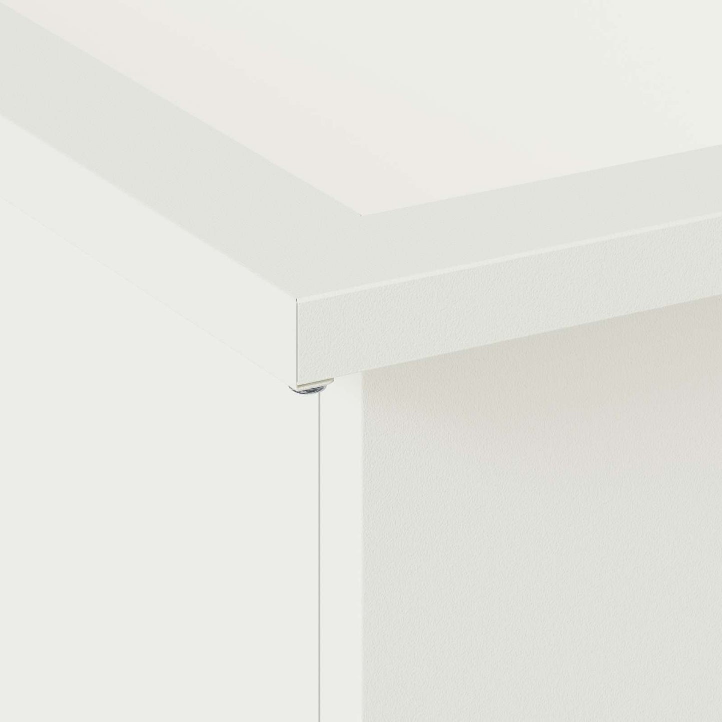 Sodo vazonas su LED 2 vnt. Balta 30 x 40 x 30 cm Plienas