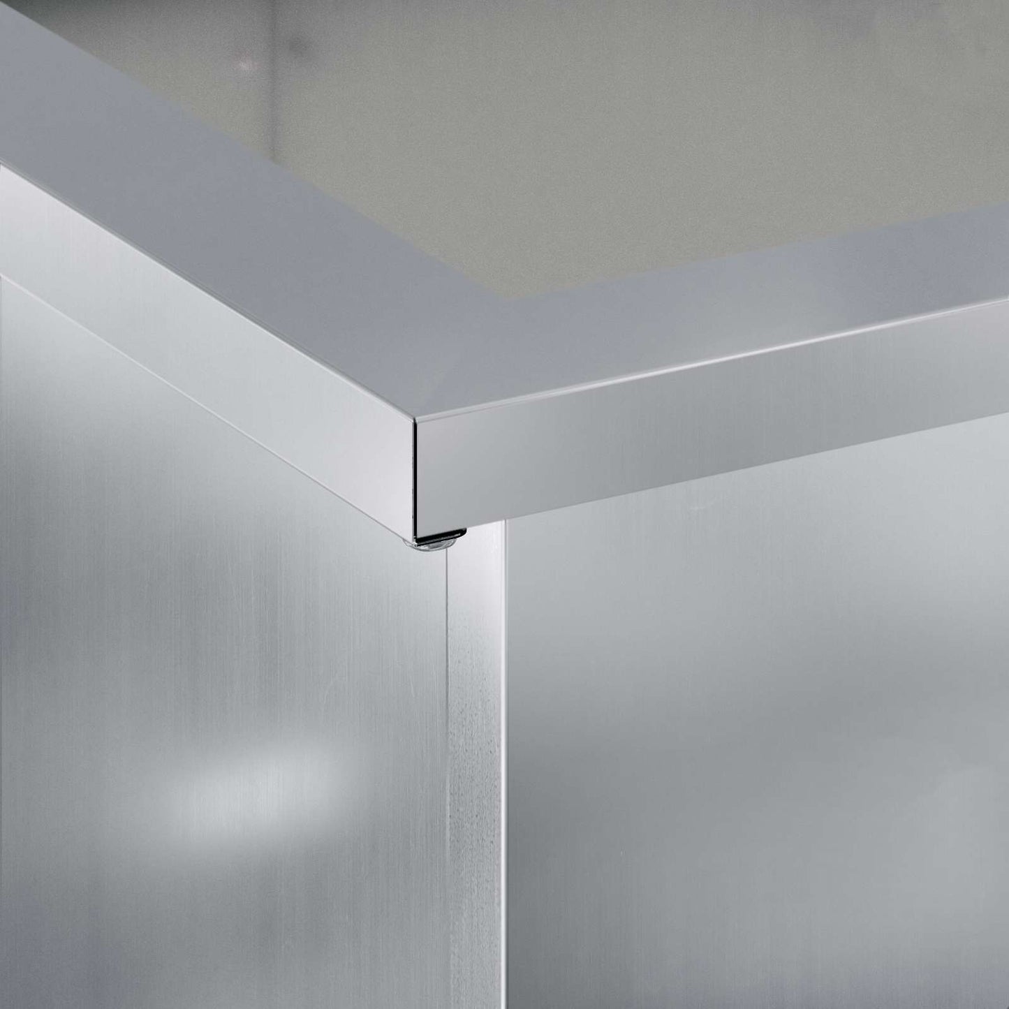 Sodo vazonas su LED Sidabrinė 30 x 40 x 30 cm
