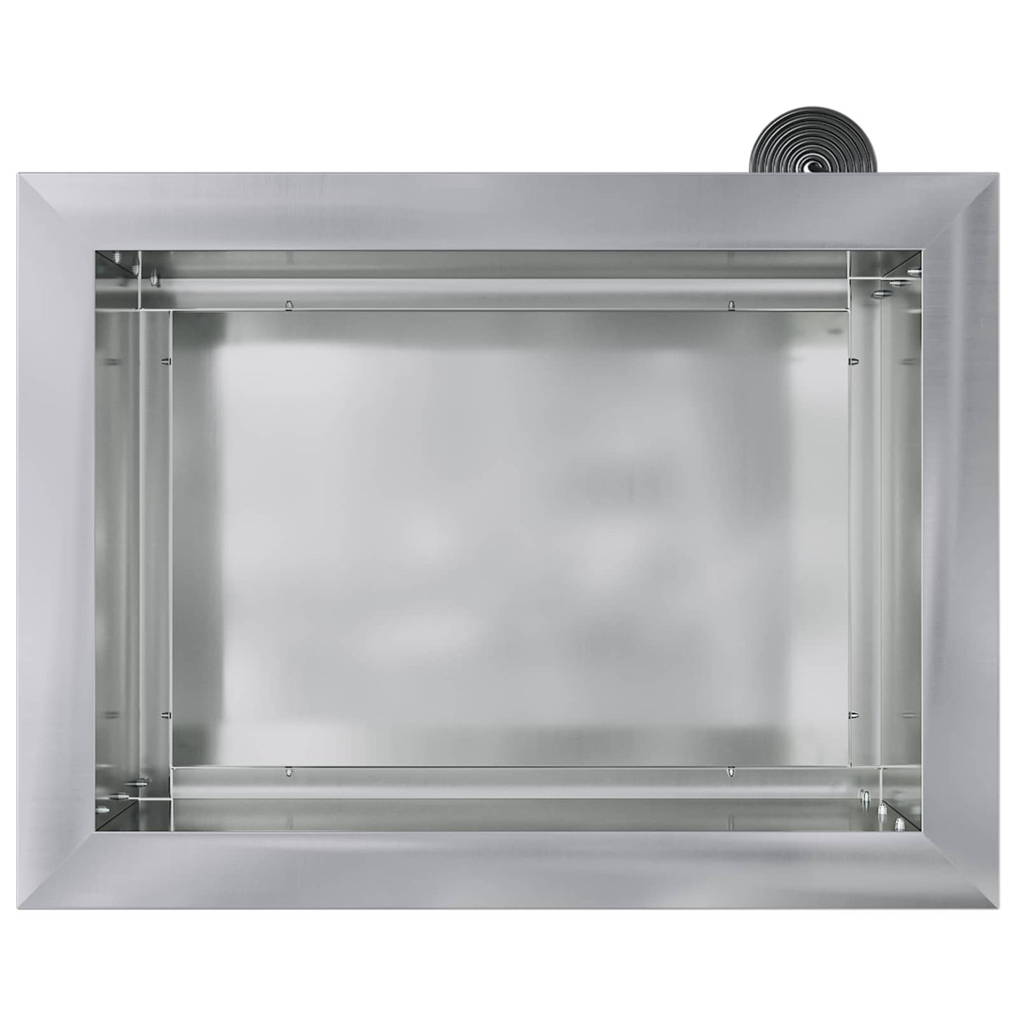 Sodo vazonas su LED Sidabrinė 30 x 40 x 30 cm