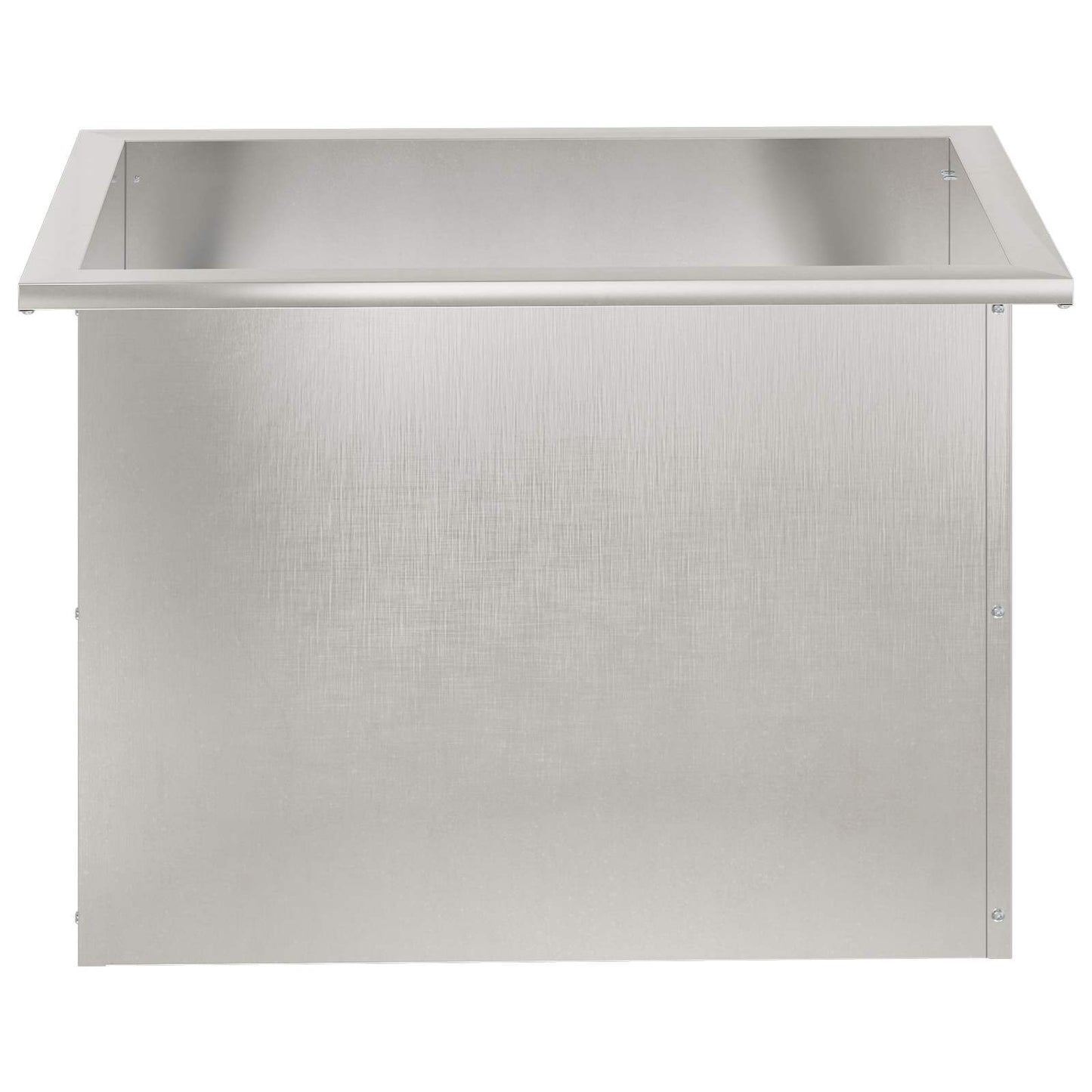Sodo vazonas su LED Sidabrinė 40 x 60 x 40 cm