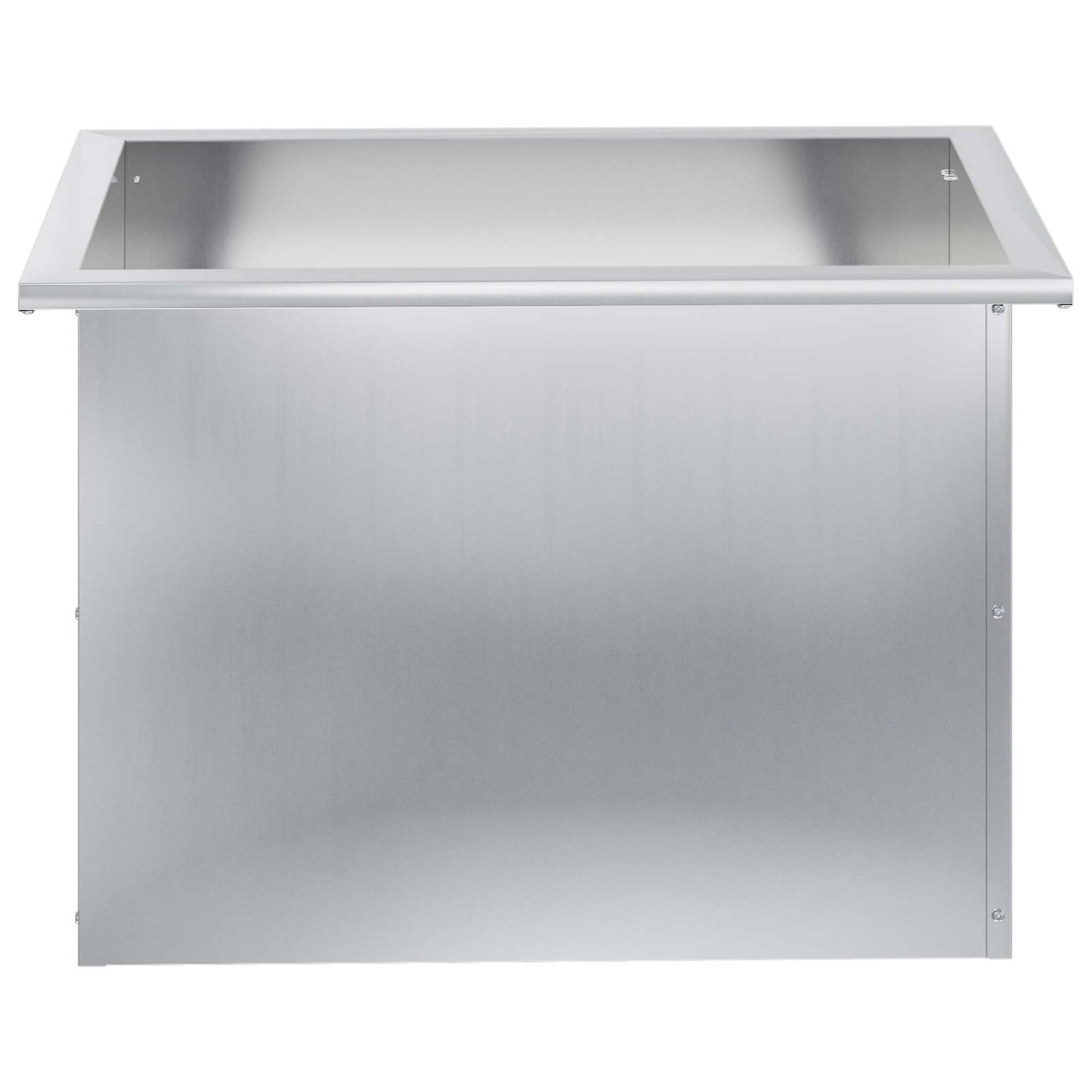 Sodo vazonas su LED Sidabrinė 40 x 60 x 40 cm