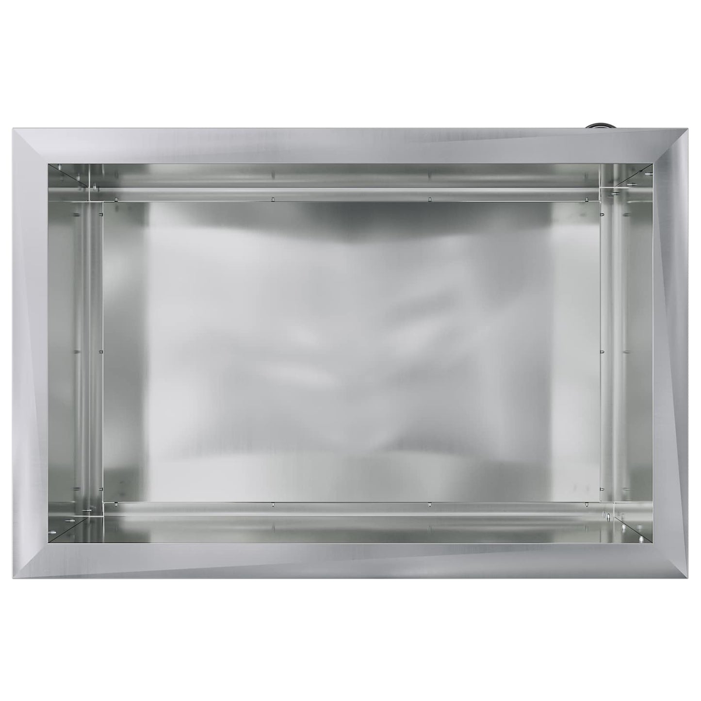 Sodo vazonas su LED Sidabrinė 40 x 60 x 40 cm