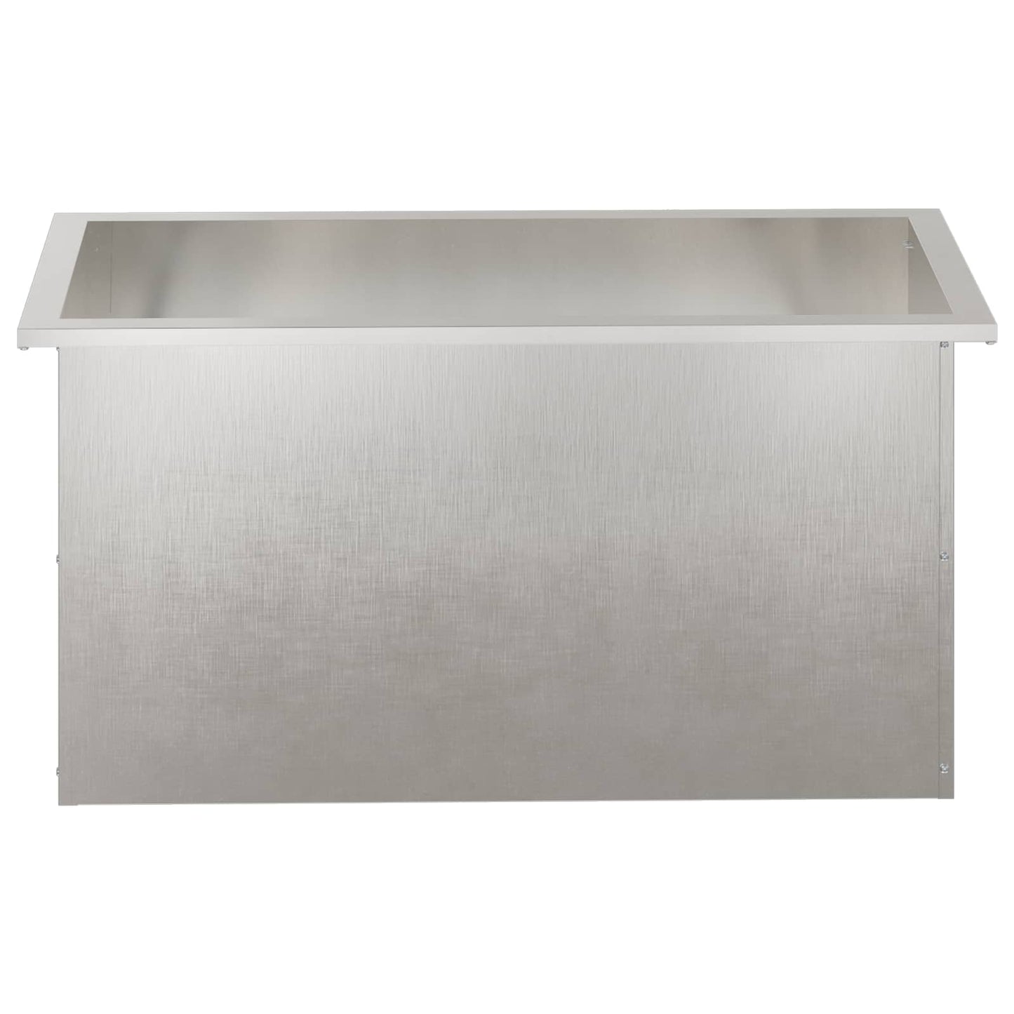 Sodo vazonas su LED Sidabrinė 40 x 80 x 40 cm