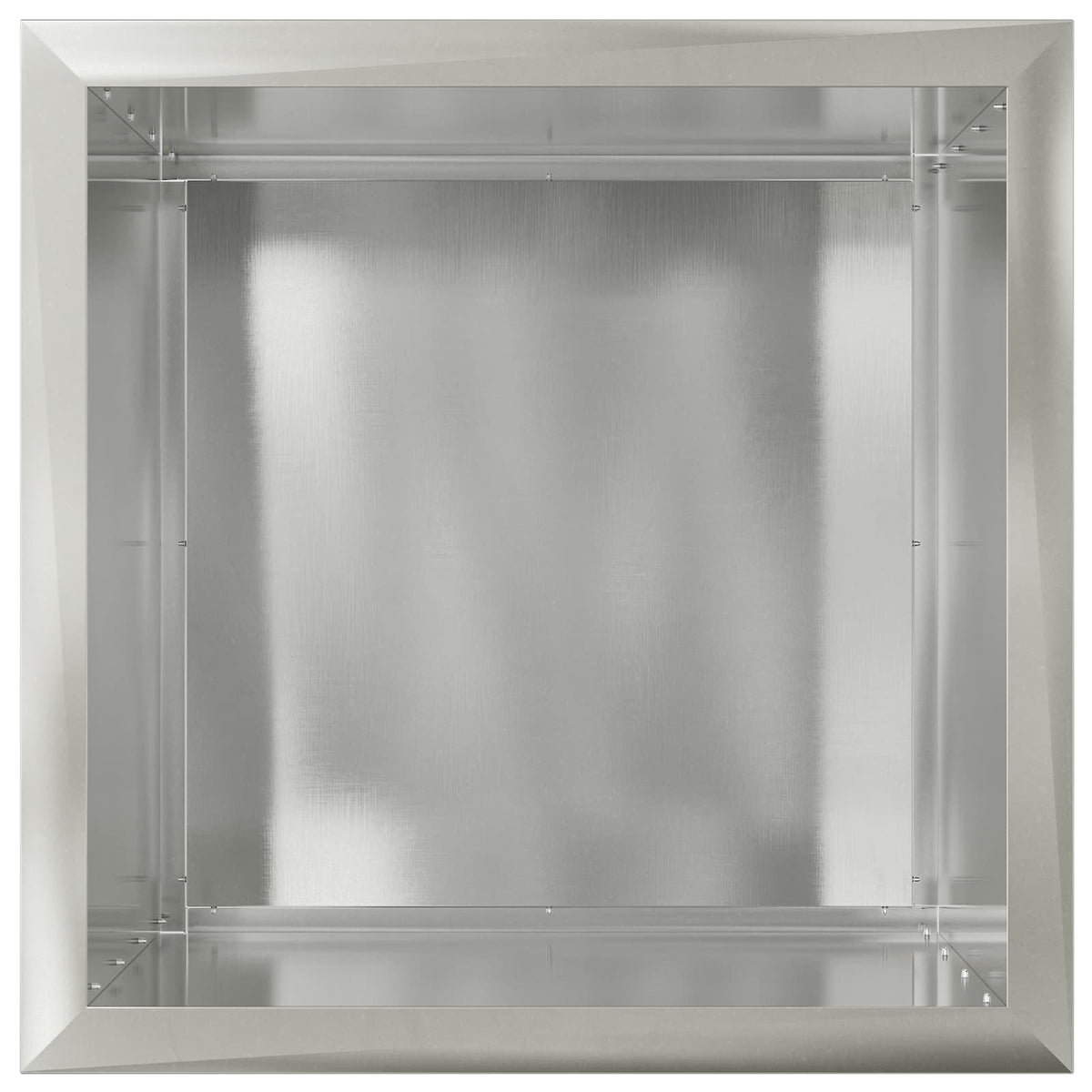 Sodo vazonas su LED Sidabrinė 50 x 50 x 48 cm