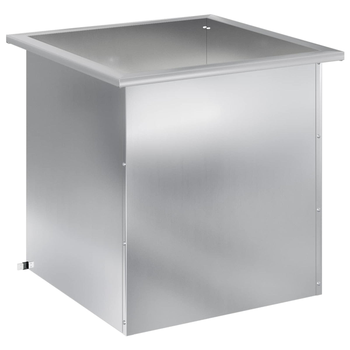 Sodo vazonas su LED Sidabrinė 50 x 50 x 48 cm