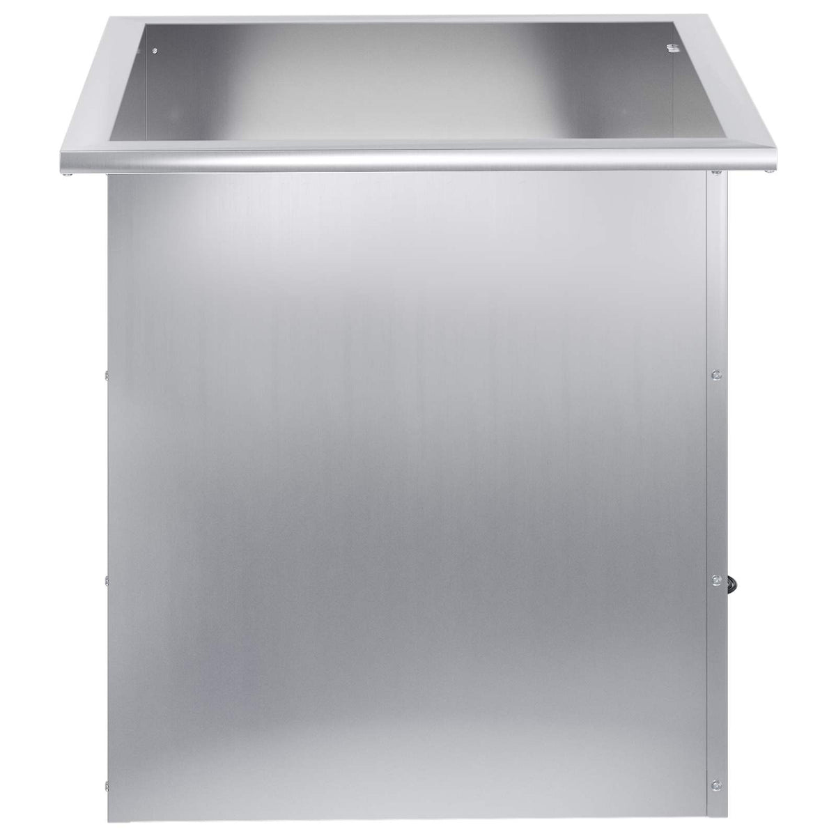 Sodo vazonas su LED Sidabrinė 50 x 50 x 48 cm