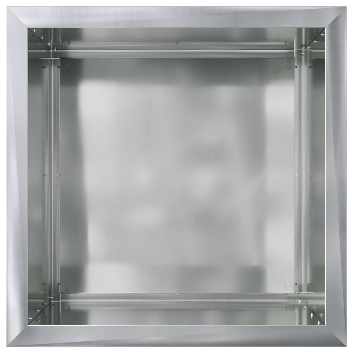 Sodo vazonas su LED Sidabrinė 50 x 50 x 48 cm