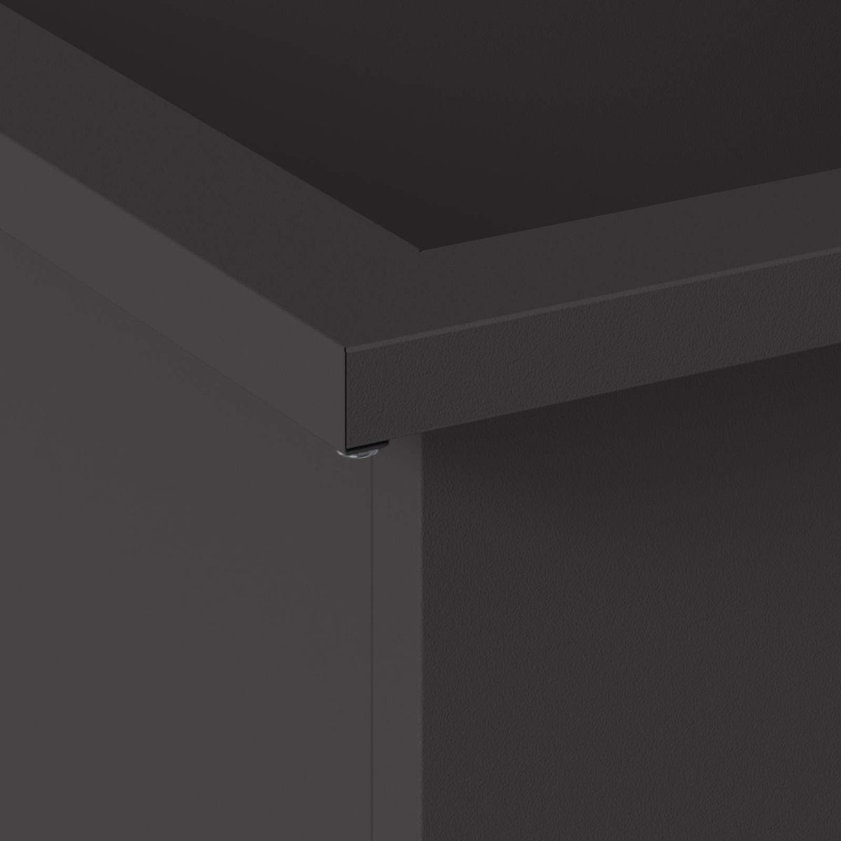 Sodo vazonas su LED Juoda 50 x 60 x 48 cm Plienas