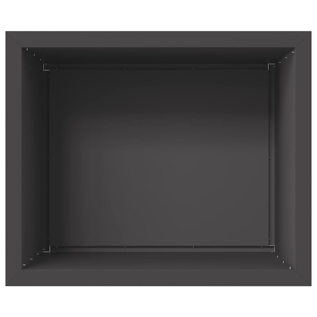 Sodo vazonas su LED Juoda 50 x 60 x 48 cm Plienas