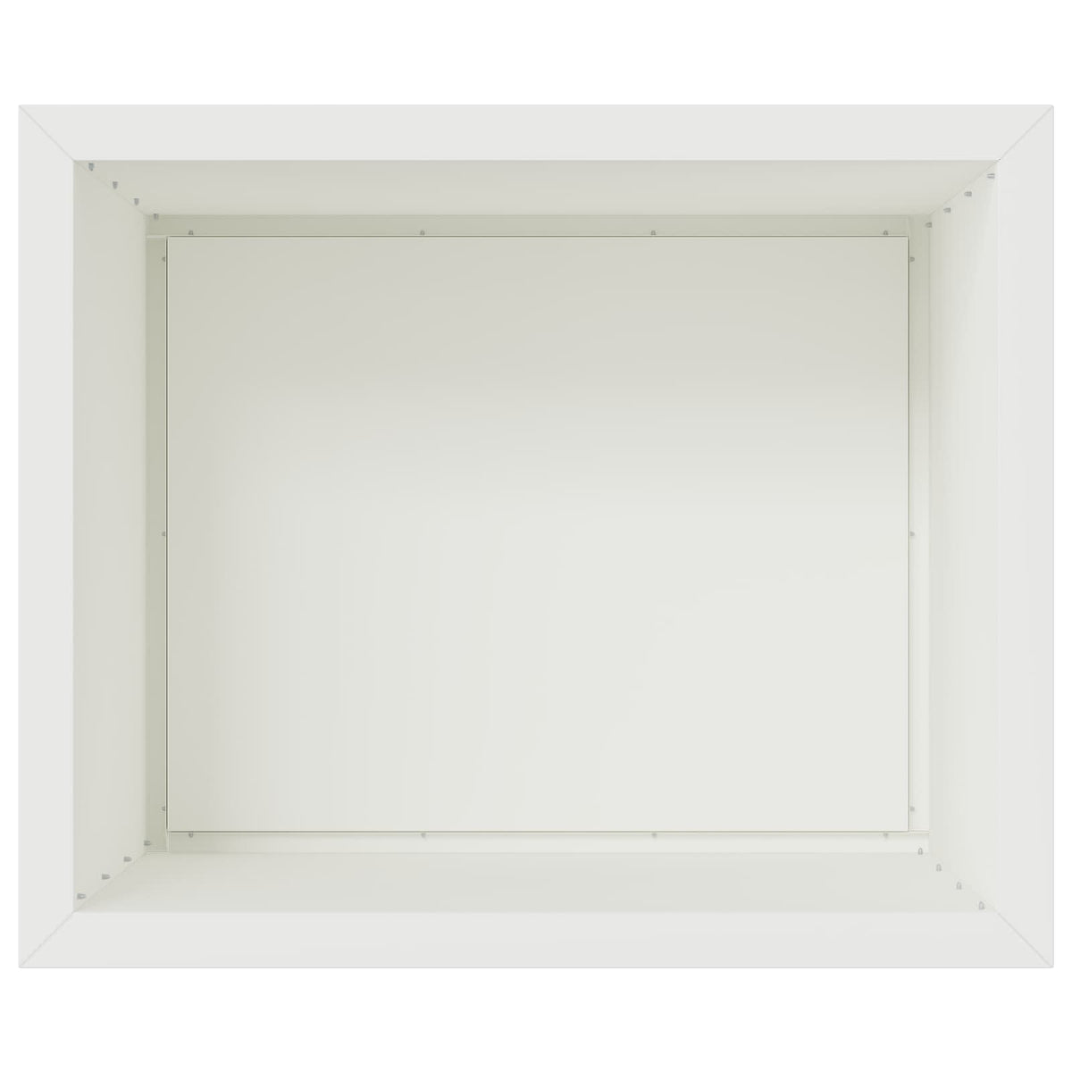 Sodo vazonas su LED 2 vnt. Balta 50 x 60 x 48 cm Plienas
