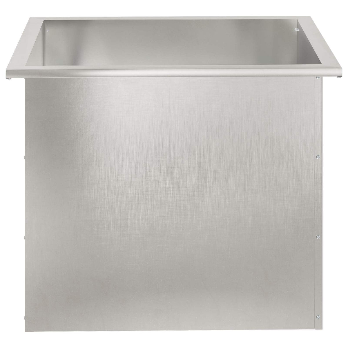 Sodo vazonas su LED Sidabrinė 50 x 60 x 48 cm