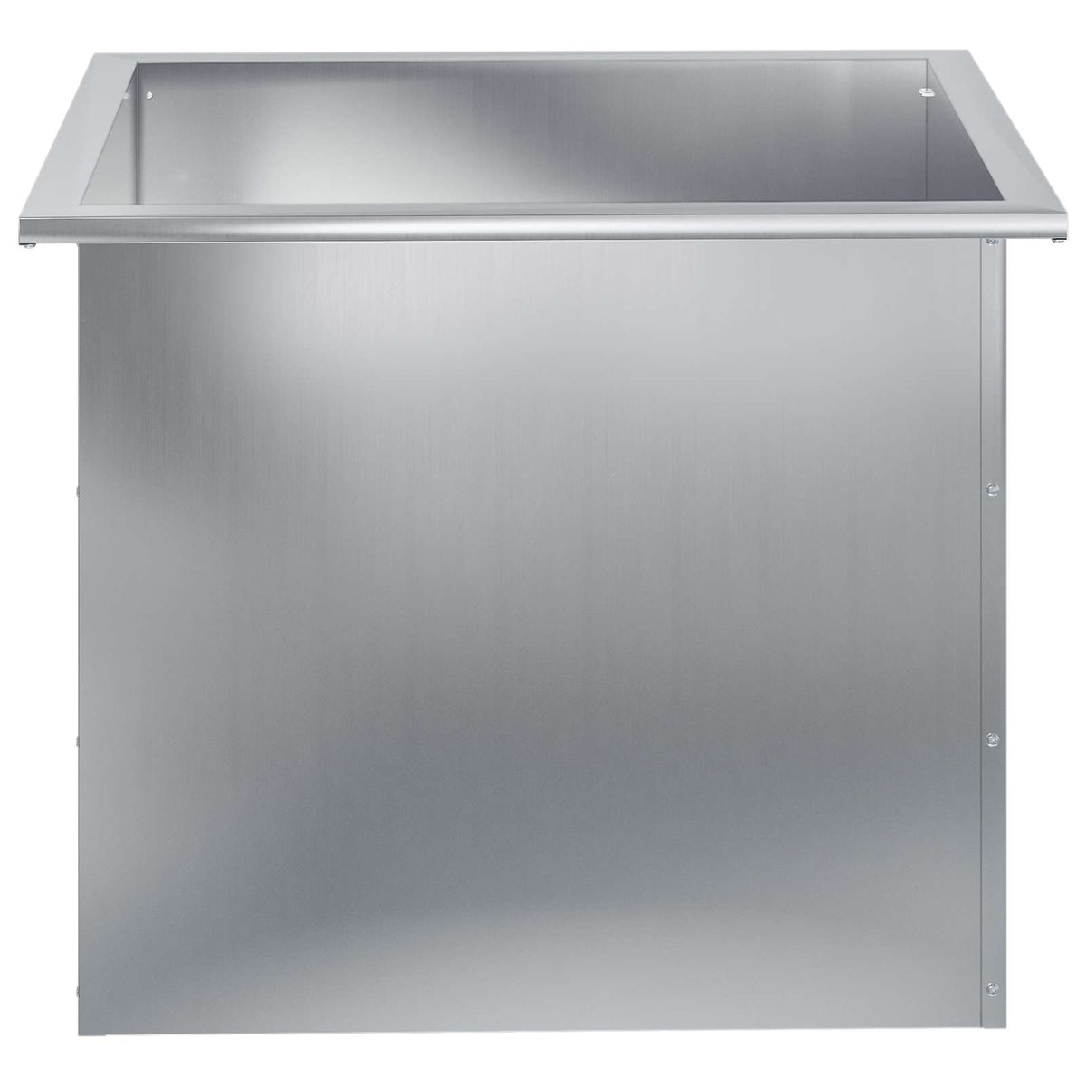 Sodo vazonas su LED Sidabrinė 50 x 60 x 48 cm