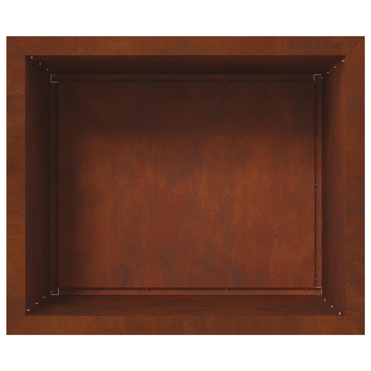 Sodo vazonas su LED Rūdijanti 50 x 60 x 48 cm