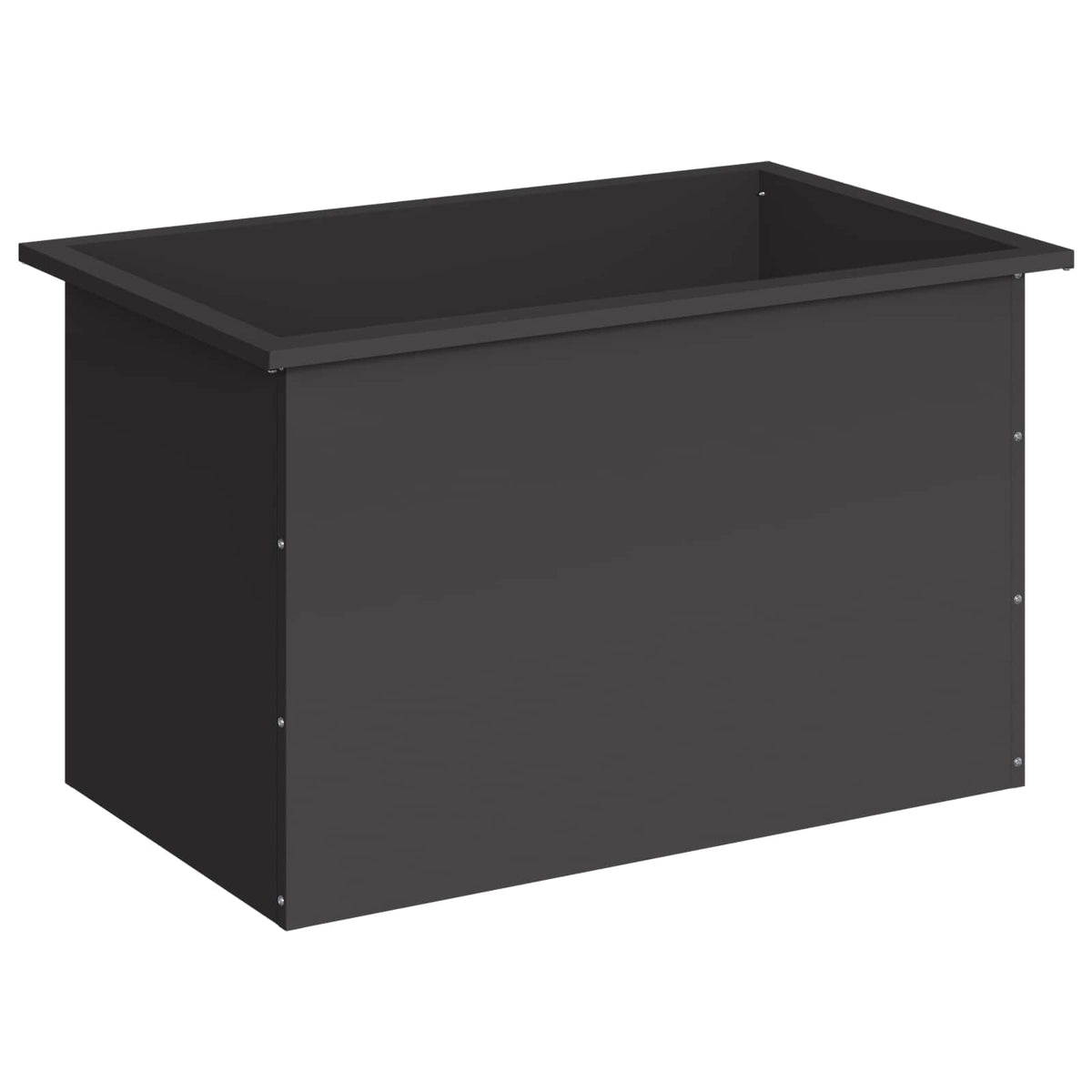 Sodo vazonas su LED Juoda 50 x 80 x 48 cm Plienas