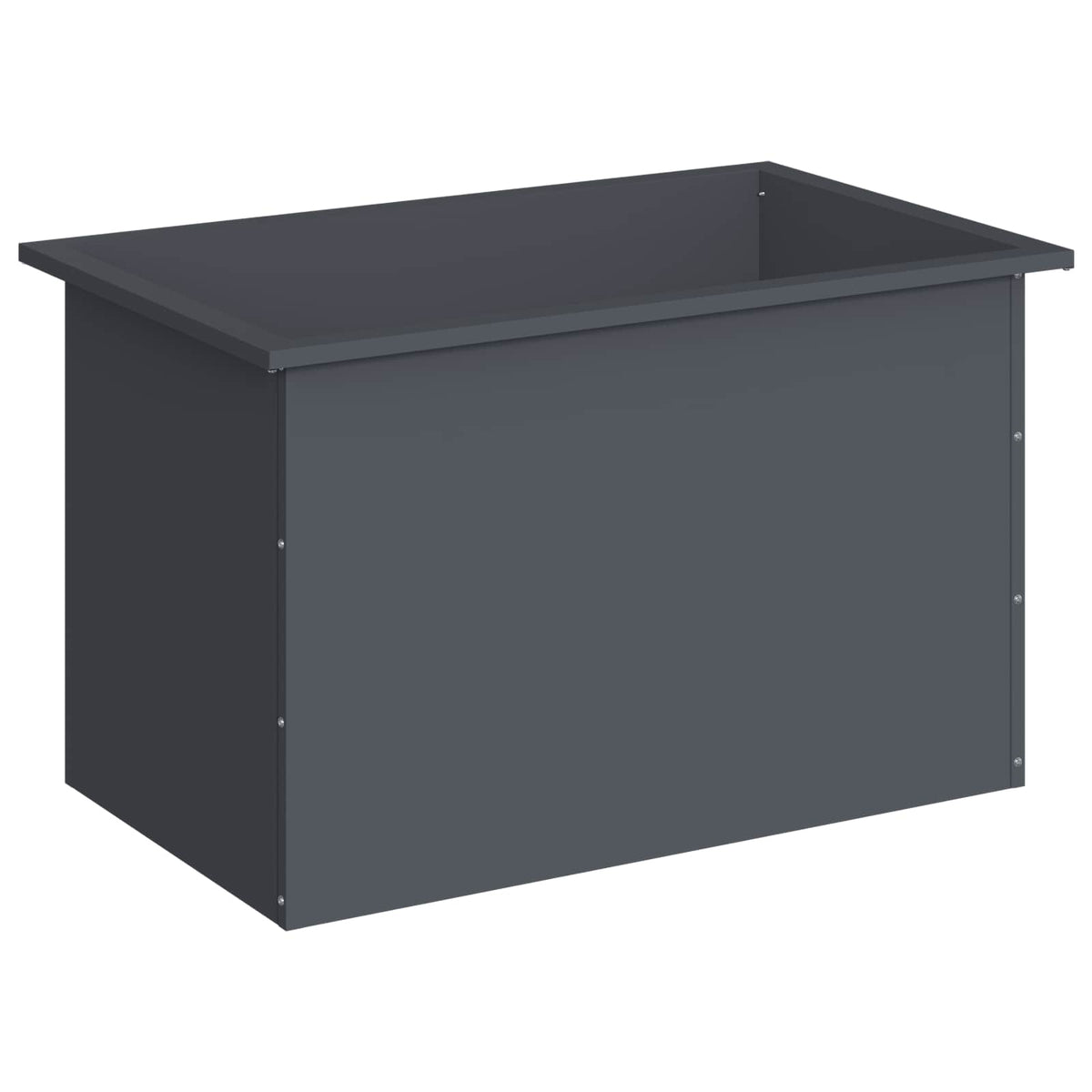 Sodo vazonas su LED Antracitas 50 x 80 x 48 cm Plienas