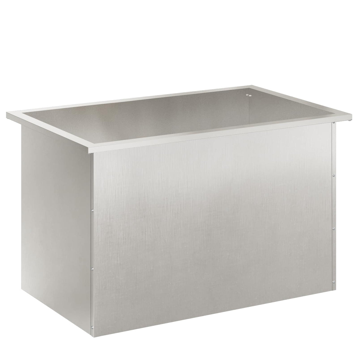 Sodo vazonas su LED Sidabrinė 50 x 80 x 48 cm