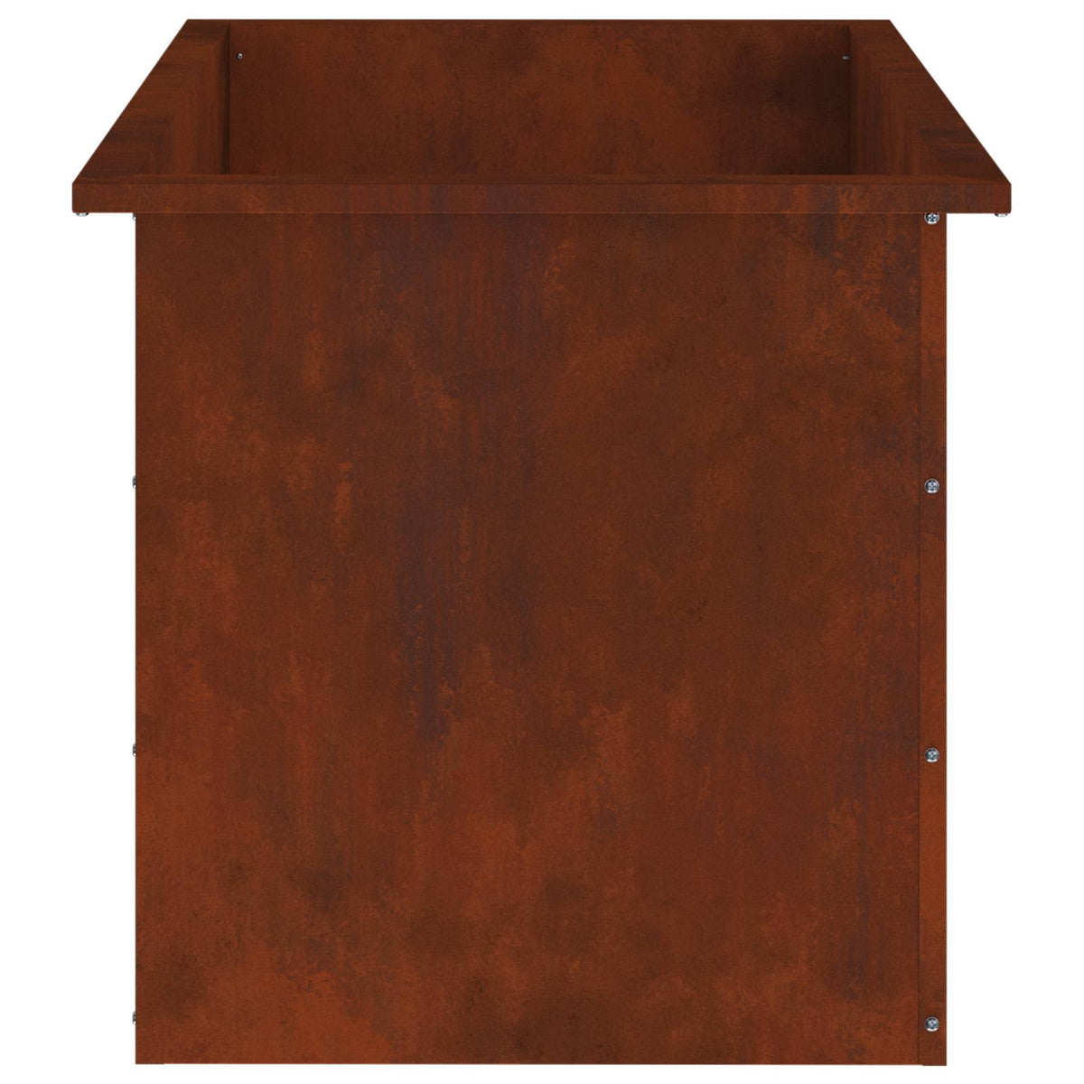 Sodo vazonas su LED Rūdijanti 50 x 80 x 48 cm