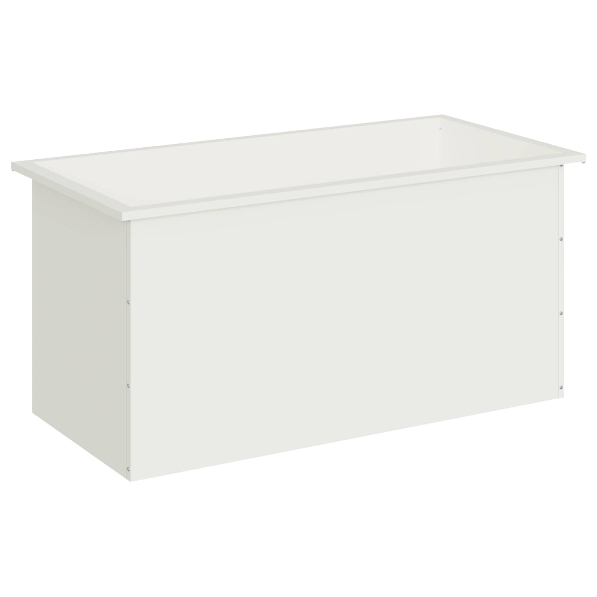 Sodo vazonas su LED Balta 50 x 100 x 48 cm Plienas
