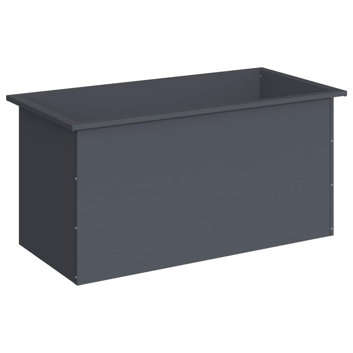 Sodo vazonas su LED Antracitas 50 x 100 x 48 cm Plienas
