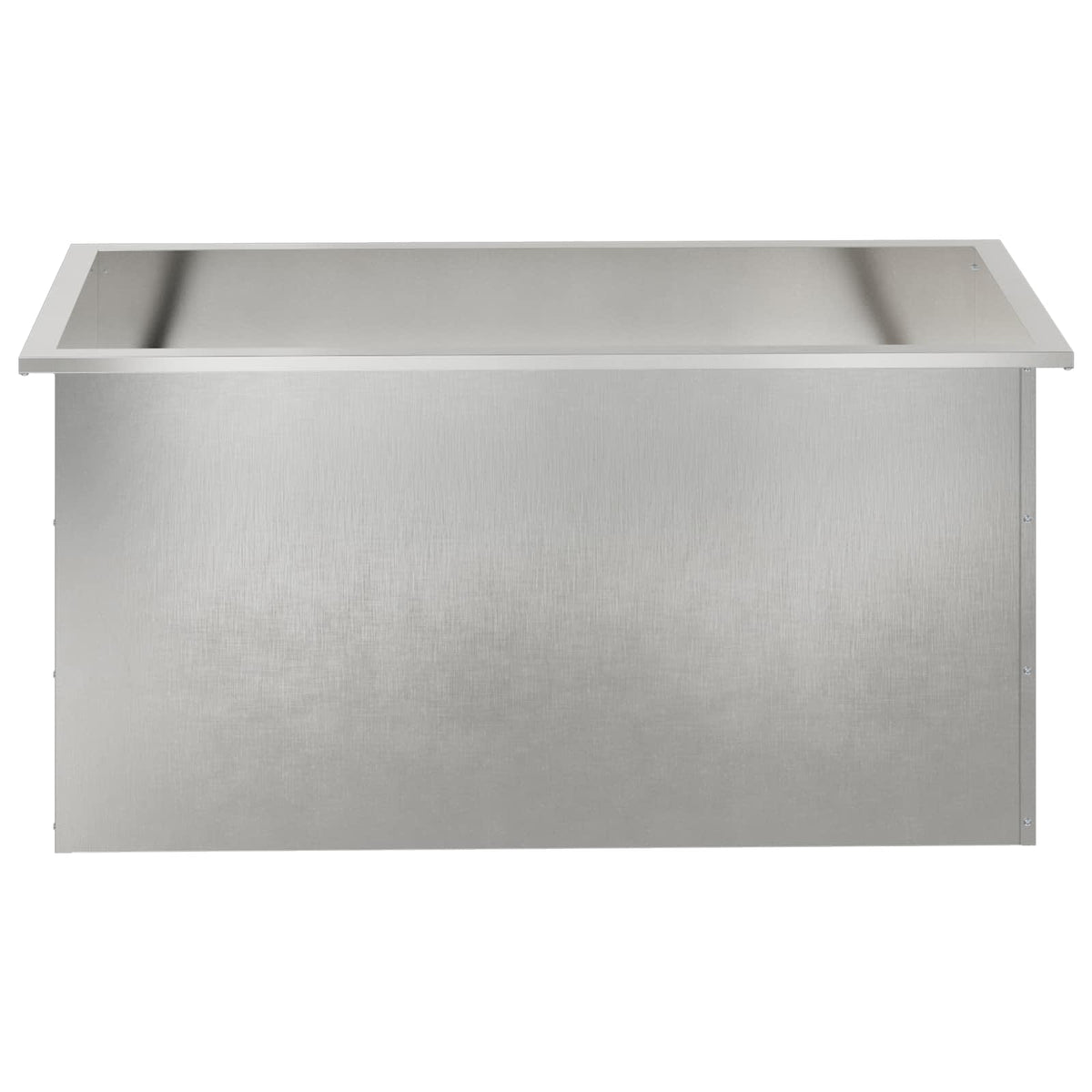 Sodo vazonas su LED 2 vnt. Sidabrinė 50 x 100 x 48 cm