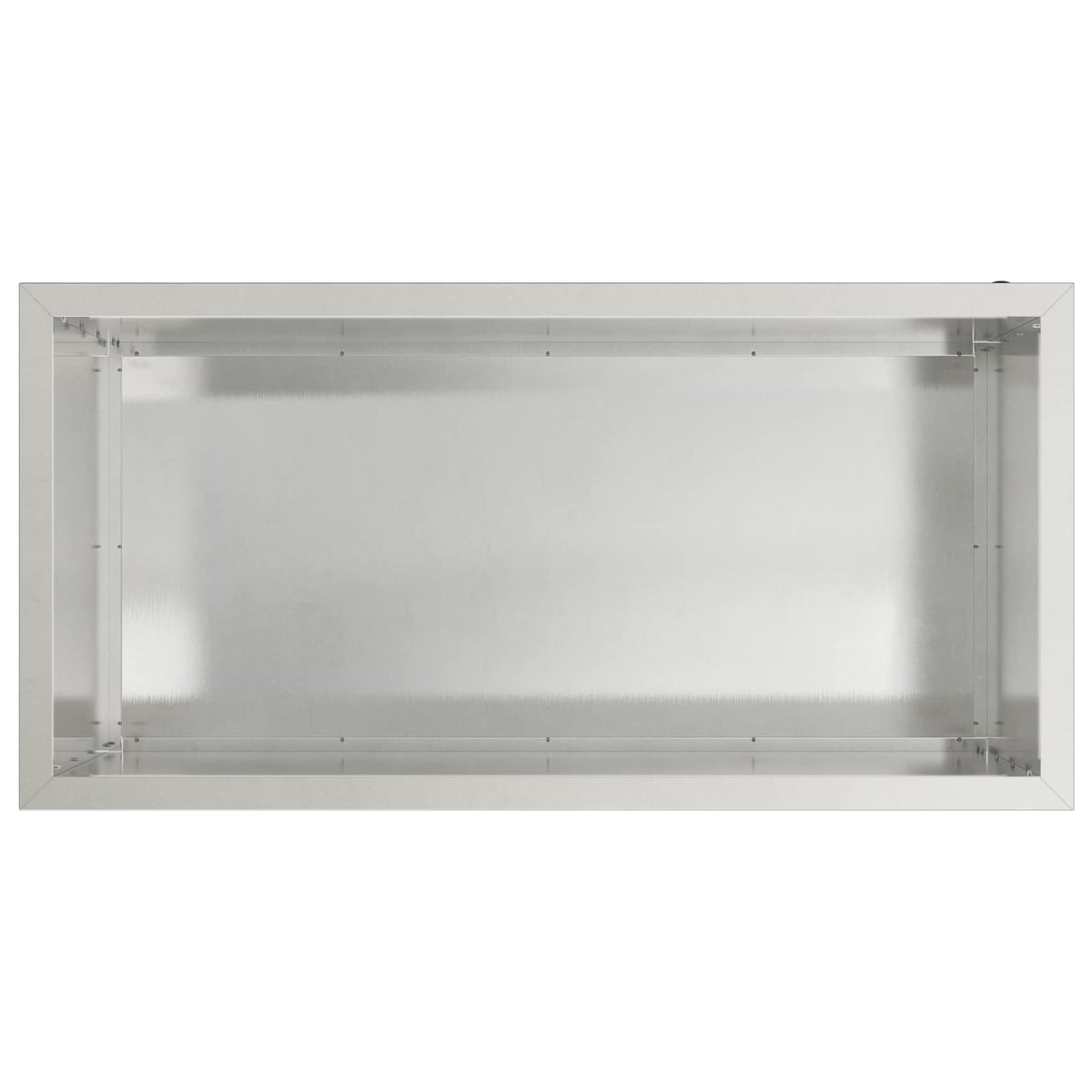 Sodo vazonas su LED 2 vnt. Sidabrinė 50 x 100 x 48 cm