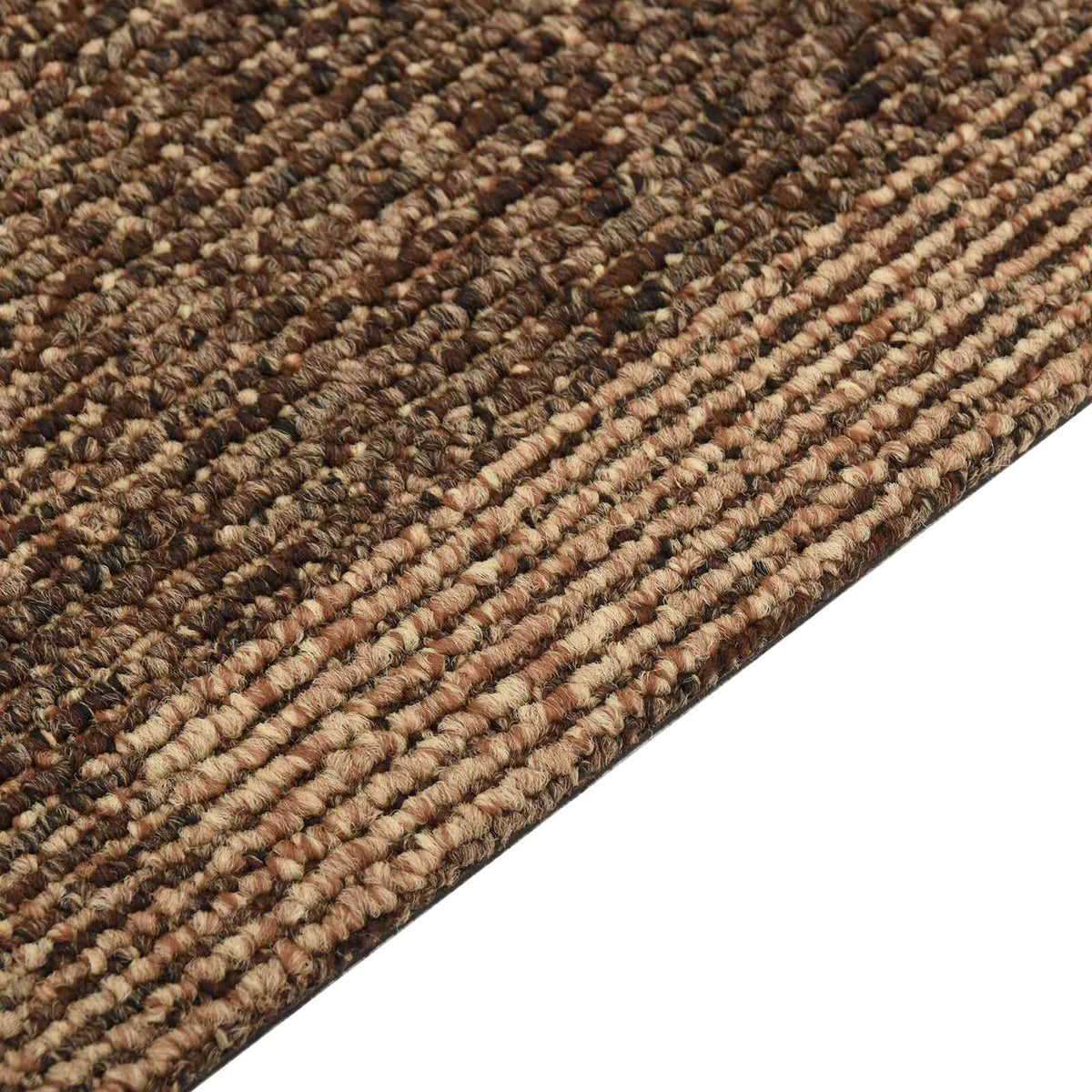 Grindų kilimas 20 pcs Ruda 50 x 50 cm PP