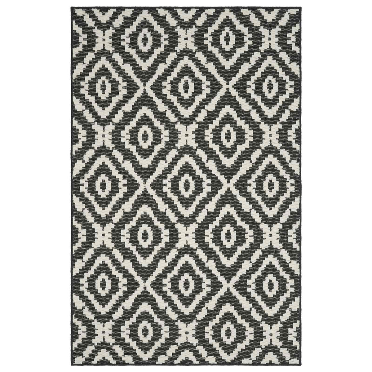Kilimas Natūrali ir juoda 200 x 290 cm PET