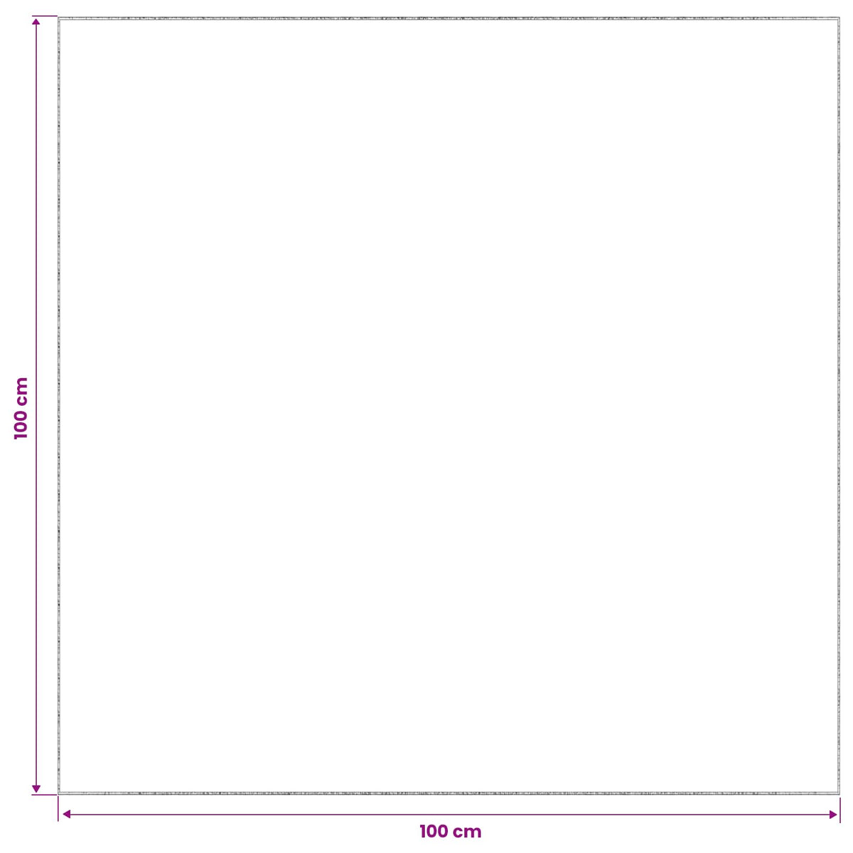 Kilimas Smėlio 100 x 100 cm 100% poliesteris 3 mm Plaunamas