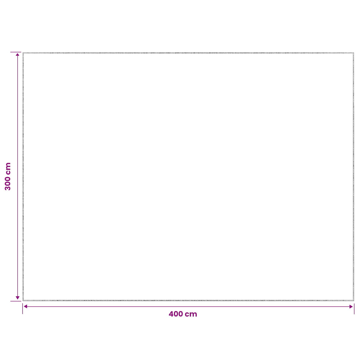 Kilimas Smėlio 300 x 400 cm 100% poliesteris 3 mm Plaunamas