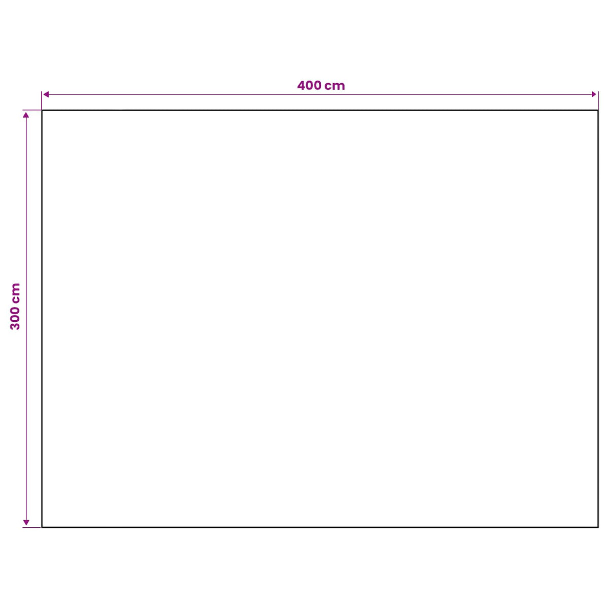 Kilimas ORIZ Įvairiaspalvis 300 x 400 cm 100% poliesteris
