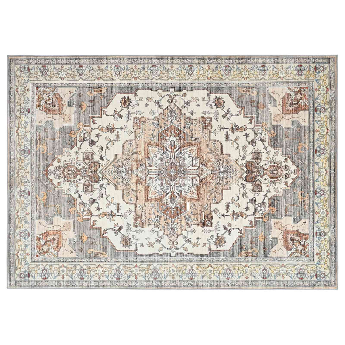 Kilimas ORIZ Ruda 240 x 340 cm 100% poliesteris