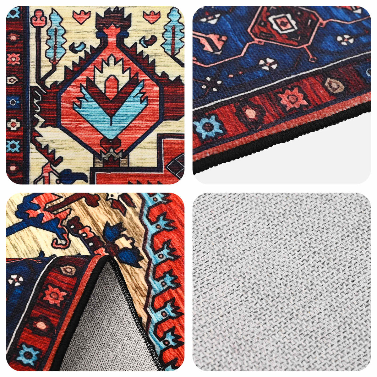 Kilimas ORIZ Raudona 140 x 200 cm 100% poliesteris