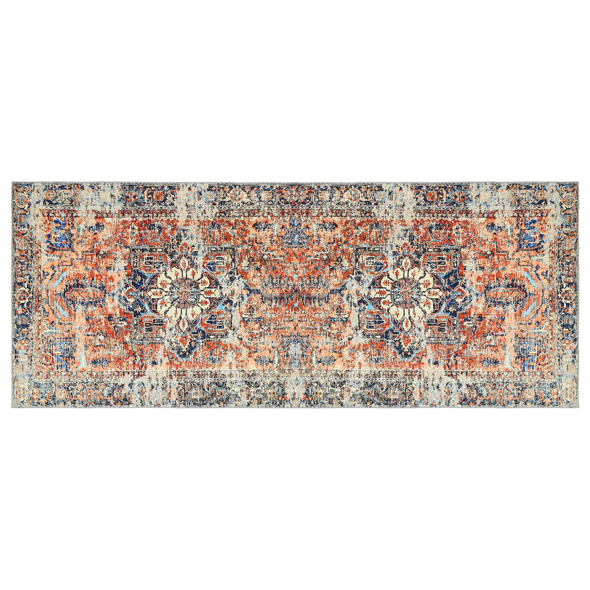 Kilimas ORIZ Oranžinė 80 x 200 cm 100% poliesteris
