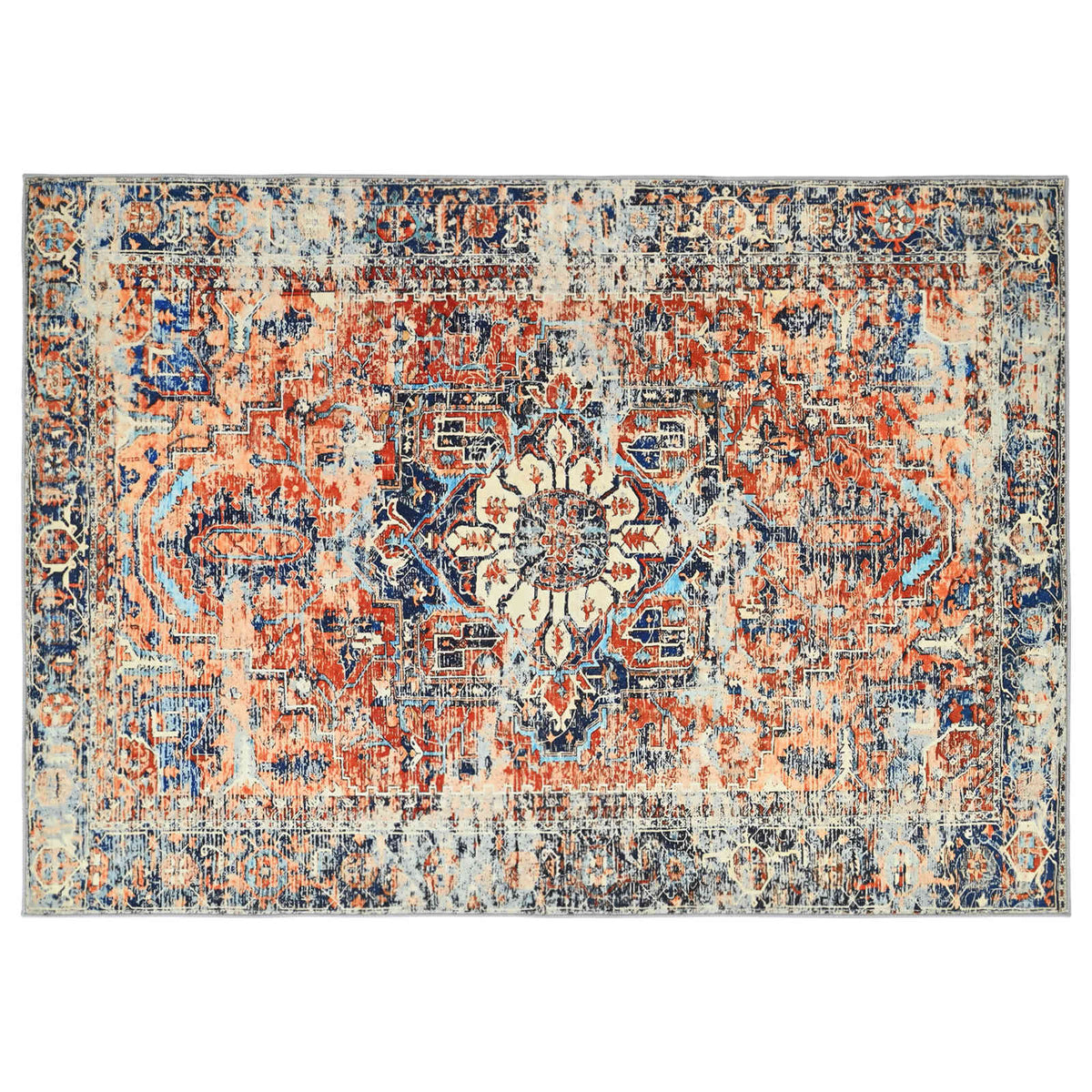 Kilimas ORIZ Oranžinė 240 x 340 cm 100% poliesteris