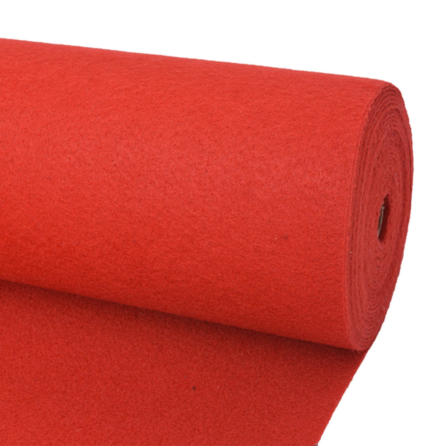 Kilimas Paprastas Raudona 1 x 24 m Audinys