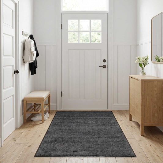 Durų kilimėlis Šviesiai pilka 400 x 120 cm 100% poliamidas